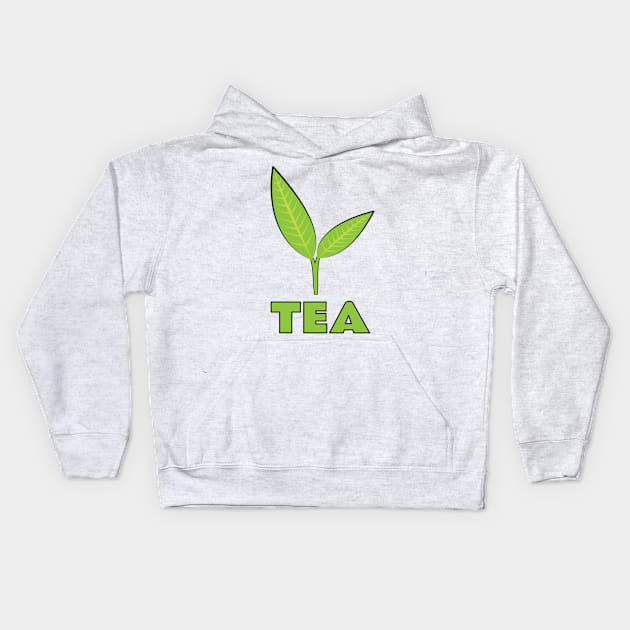 Tea Kids Hoodie by emojiawesome